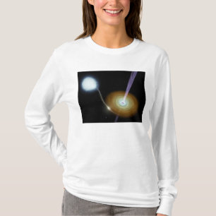 Jets von materiellem heraus schießen T-Shirt