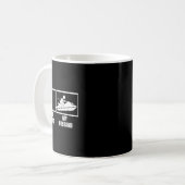 Jetski fahren mit deinem Ehemann, meine Ehemann-Fr Kaffeetasse (Vorderseite Links)