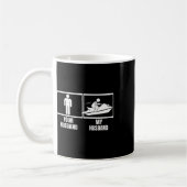 Jetski fahren mit deinem Ehemann, meine Ehemann-Fr Kaffeetasse (Links)