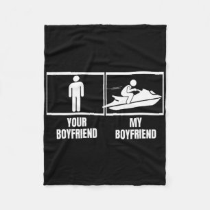 Jetski fahren mit deinem Freund meinem Freund Lust Fleecedecke