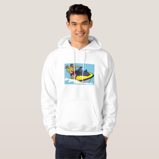 Jetski Fun Hoodie (Vorne ganz)