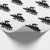 Jetski Geschenkpapier (Ecke)