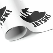 Jetski Geschenkpapier (Rolleneckpunkt)