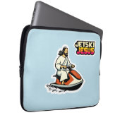 Jetski Jesus Laptopschutzhülle (Vorne Rechts)