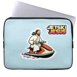 Jetski Jesus Laptopschutzhülle