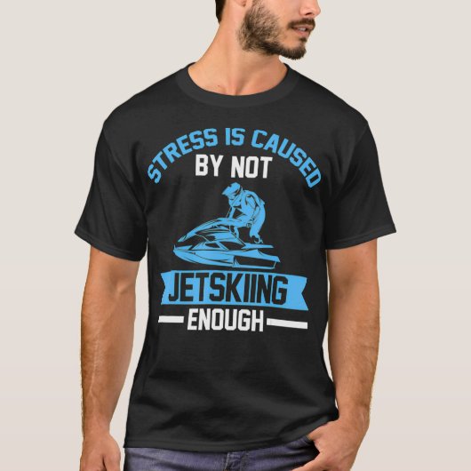 Jetski Jet Ski Geschenk T-Shirt (Vorderseite)