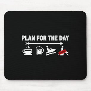 Jetski Jet Ski Skifahren Liebe Wassersport Cool Mousepad