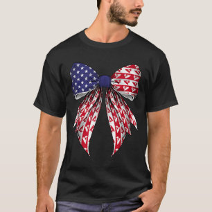 Jetski Jetski fahren 4. Juli USA Amerikanische Fla T-Shirt