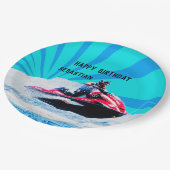JetSki Pappteller (Schrägansicht)