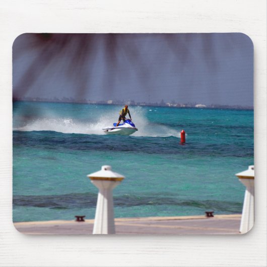 Jetski-Paradies Mousepad (Vorne)