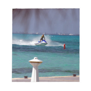 Jetski-Paradies Notizblock