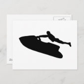 Jetski Postkarte (Vorne/Hinten)