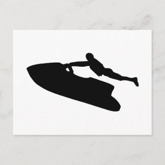 Jetski Postkarte