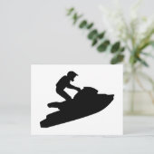 Jetski Postkarte (Stehend Vorderseite)