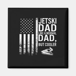 Jetski-Vater Vatertag Papa Jetski-Fahrer Wasser-Je Magnet