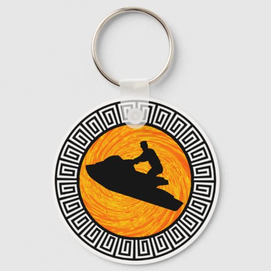 JETSKIING DER SCHLÜSSEL SCHLÜSSELANHÄNGER (Vorderseite)