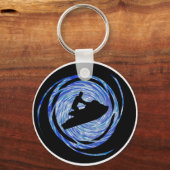 JETSKIING THE CARRIBEAN SCHLÜSSELANHÄNGER (Vorderseite)