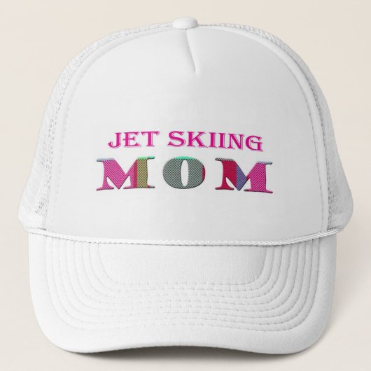 JetSkiingMom Truckerkappe (Vorderseite)