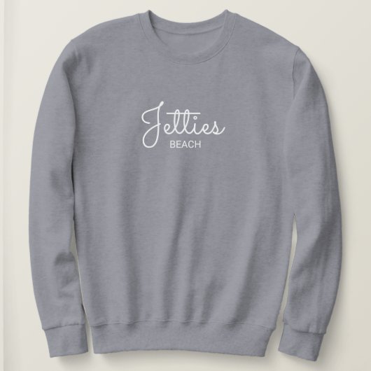 Jetties Sweatshirt Cursive (Design vorne)