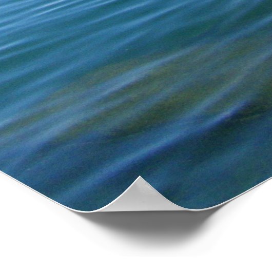 Jetty am Genfersee Poster (Ecke)