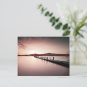 Jetty on Coniston Postcard Postkarte (Stehend Vorderseite)