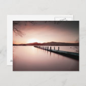 Jetty on Coniston Postcard Postkarte (Vorne/Hinten)