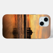 Jetty Over Ocean Beach Sunset Case-Mate iPhone Hülle (Rückseite (Horizontal))