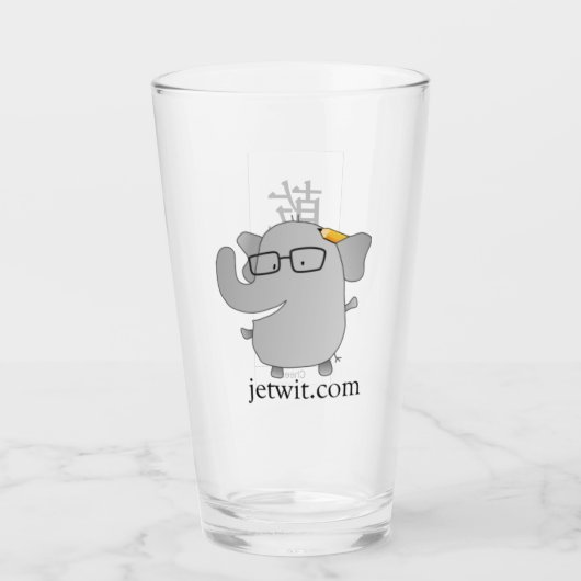 JETwit-Kanpai-Bierglas Glas (Vorderseite)