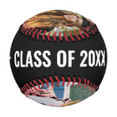 Jetzt Abschluss Meilenstein Foto Party Black Baseball (Rückseite)