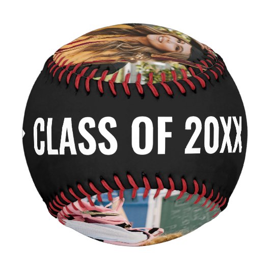 Jetzt Abschluss Meilenstein Foto Party Black Baseball (Rückseite)