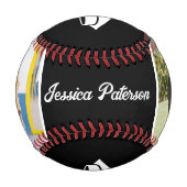 Jetzt Abschluss Meilenstein Foto Party Black Baseball (Vorderseite)