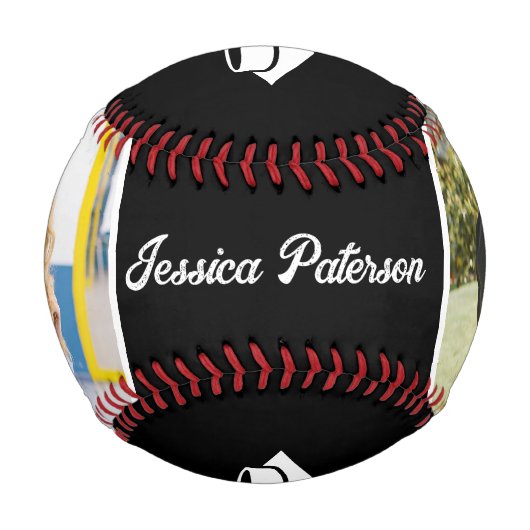 Jetzt Abschluss Meilenstein Foto Party Black Baseball (Vorderseite)