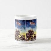 Jetzt alle zusammen ~ Iwojima Kaffeetasse (Mittel)