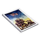 Jetzt alles zusammen ~ Iwo Jima Notizblock (Rechte Seite)
