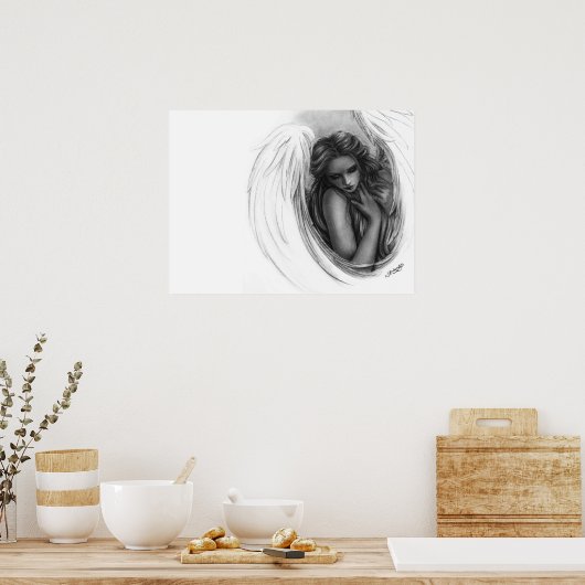 Jetzt Angel Poster (Küche)