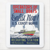 Jetzt anmelden! US-Küstenwache Mousepad (Vorne)