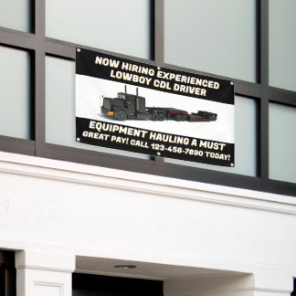 Jetzt anpassen Stellenangebote Lowboy-Ausrüstung C Banner