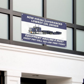 Jetzt anpassen Stellenangebote Lowboy-Ausrüstung C Banner