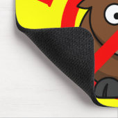 Jetzt aufhören zu schikanieren: Schurke nicht vor Mousepad (Ecke)