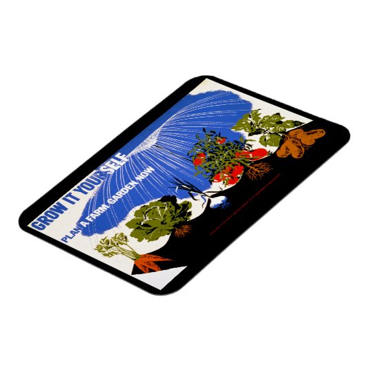 Jetzt bauen Sie es sich ~ Pflanze einen Bauerngart Magnet (Linke Seite)