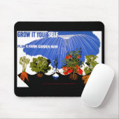 Jetzt bauen Sie es sich ~ Pflanze einen Bauerngart Mousepad (Mit Mouse)