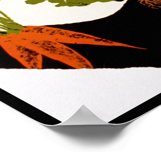 Jetzt bauen Sie es sich ~ Pflanze einen Bauerngart Poster (Ecke)