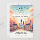 Jetzt Beach Ocean Summer New Orleans Brautparty Einladung (Vorderseite)