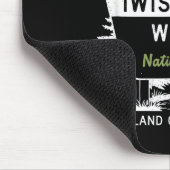 Jetzt betreten Sie den Iwishabish Woods National F Mousepad (Ecke)