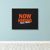 Jetzt Bewerbung innerhalb Leinwanddruck (Insitu (Holzboden))