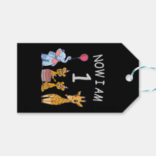 Jetzt bin ich 1 Jahr alt 1. Geburtstag im Zoo Geschenkanhänger