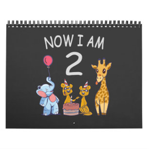 Jetzt bin ich 2 Jahre alt 2. Geburtstag im Zoo Bab Kalender