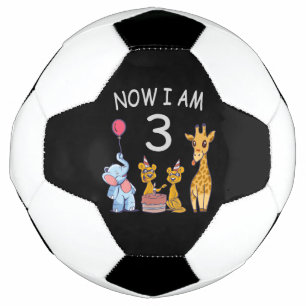 Jetzt bin ich 3 Jahre alt 3. Geburtstag im Zoo Fußball