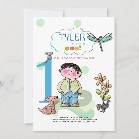 Jetzt bin ich eine Einladung (Vorderseite)