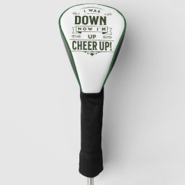 JETZT BIN ICH OBEN GOLF-KOPFBEDeckung  Golf Headcover